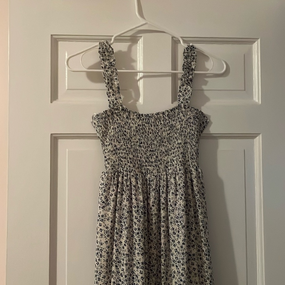 Lulus Blue Floral Maxi Dress